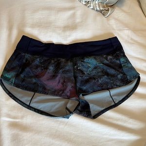 Lululemon Speed up short RLCB/MDNI, size 8
